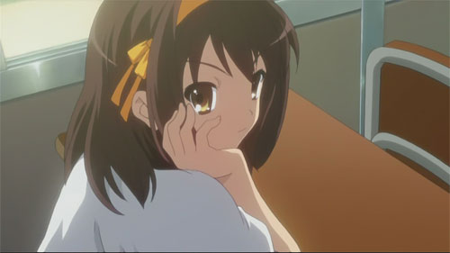 Haruhi is not impressed