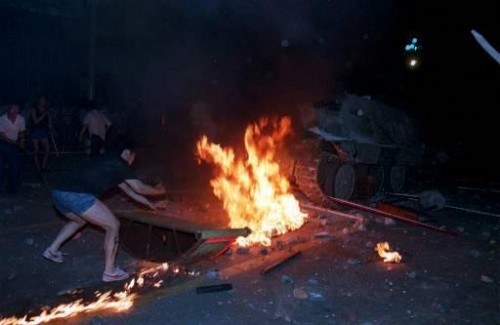 Tianenmen Square, June 4 1989